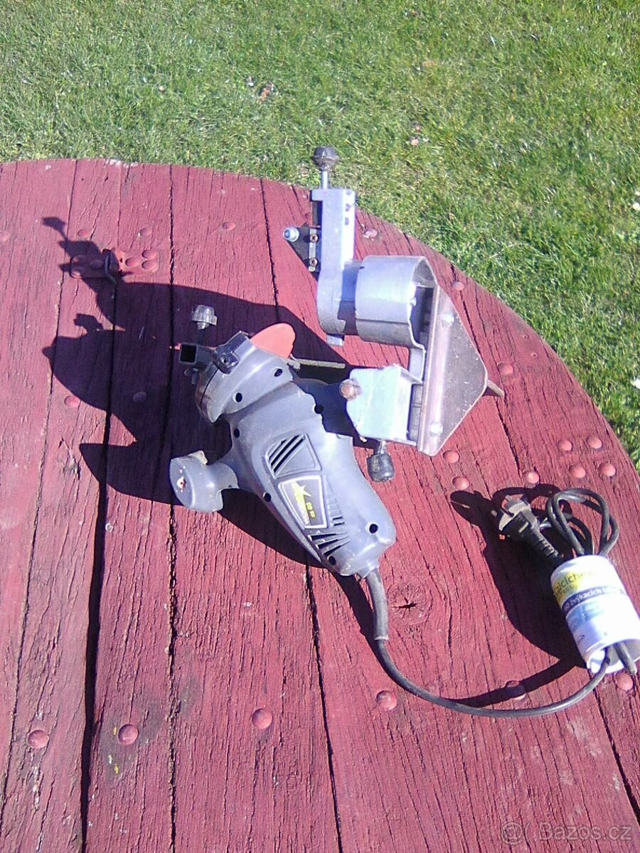 Bruska na řetězy motorových pil