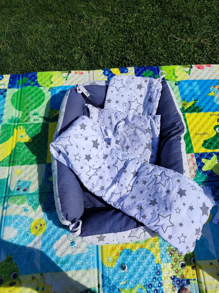 Hnízdečko, mantinel, polštářek, peřinka