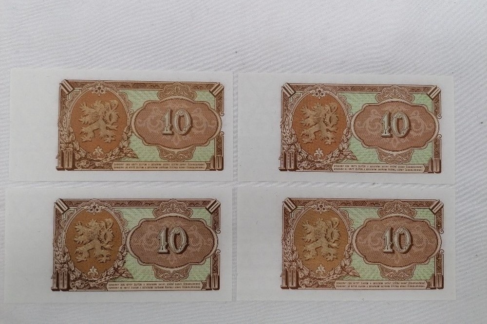 10korun Československých 1953 UNC