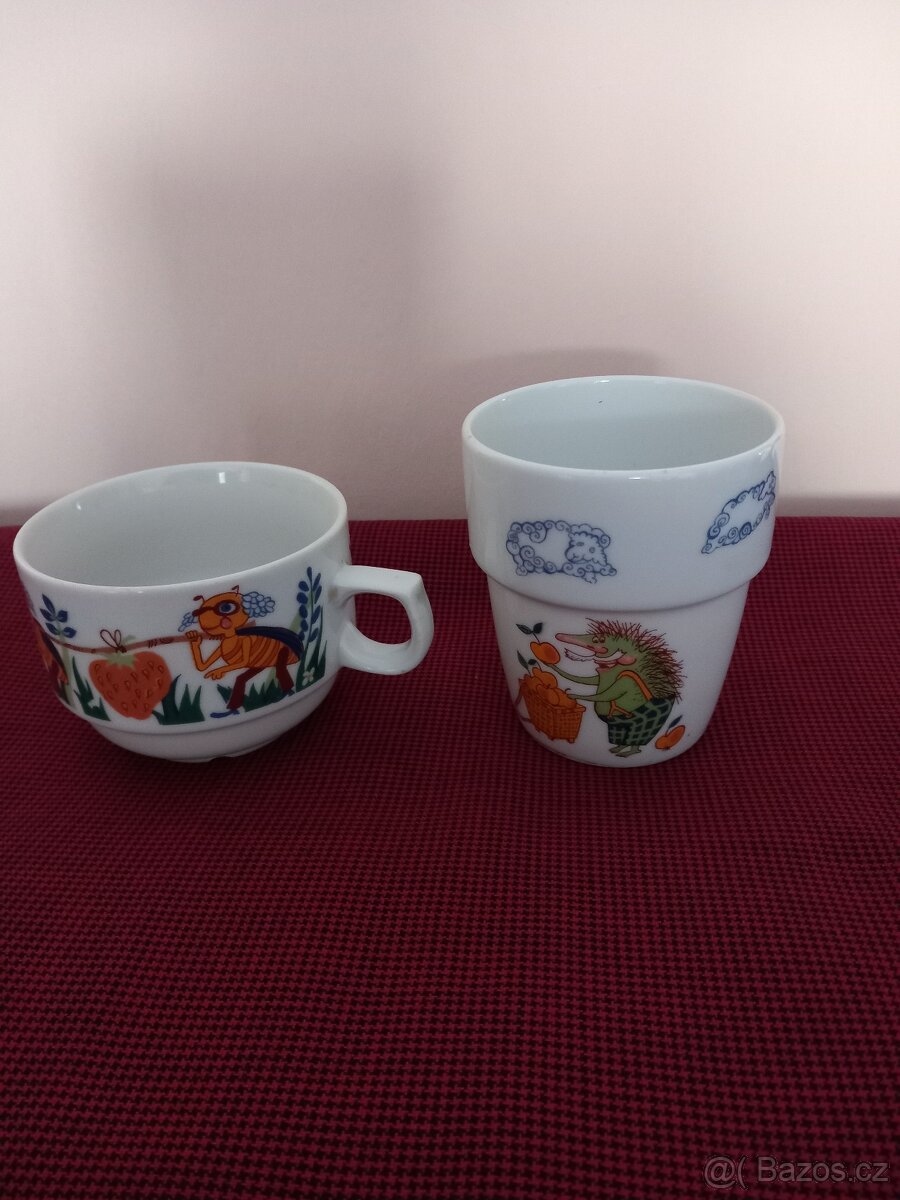 Retro gastro hrníčky