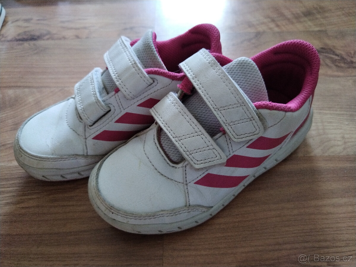 dětské botasky adidas vel 28 bílé