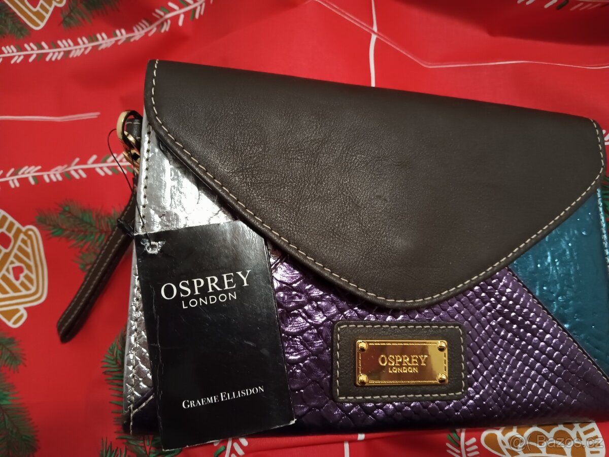 Kabelka NOVÁ kožená OSPREY LONDON