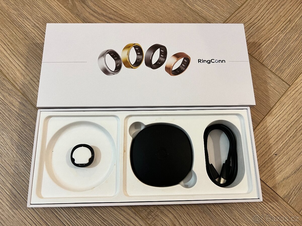 Chytrý prsten RingConn 2 (velikost 10) – jako nový, v záruce