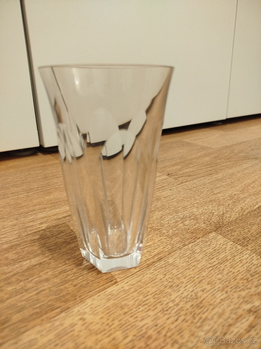 Staré broušené skleničky 2 ks