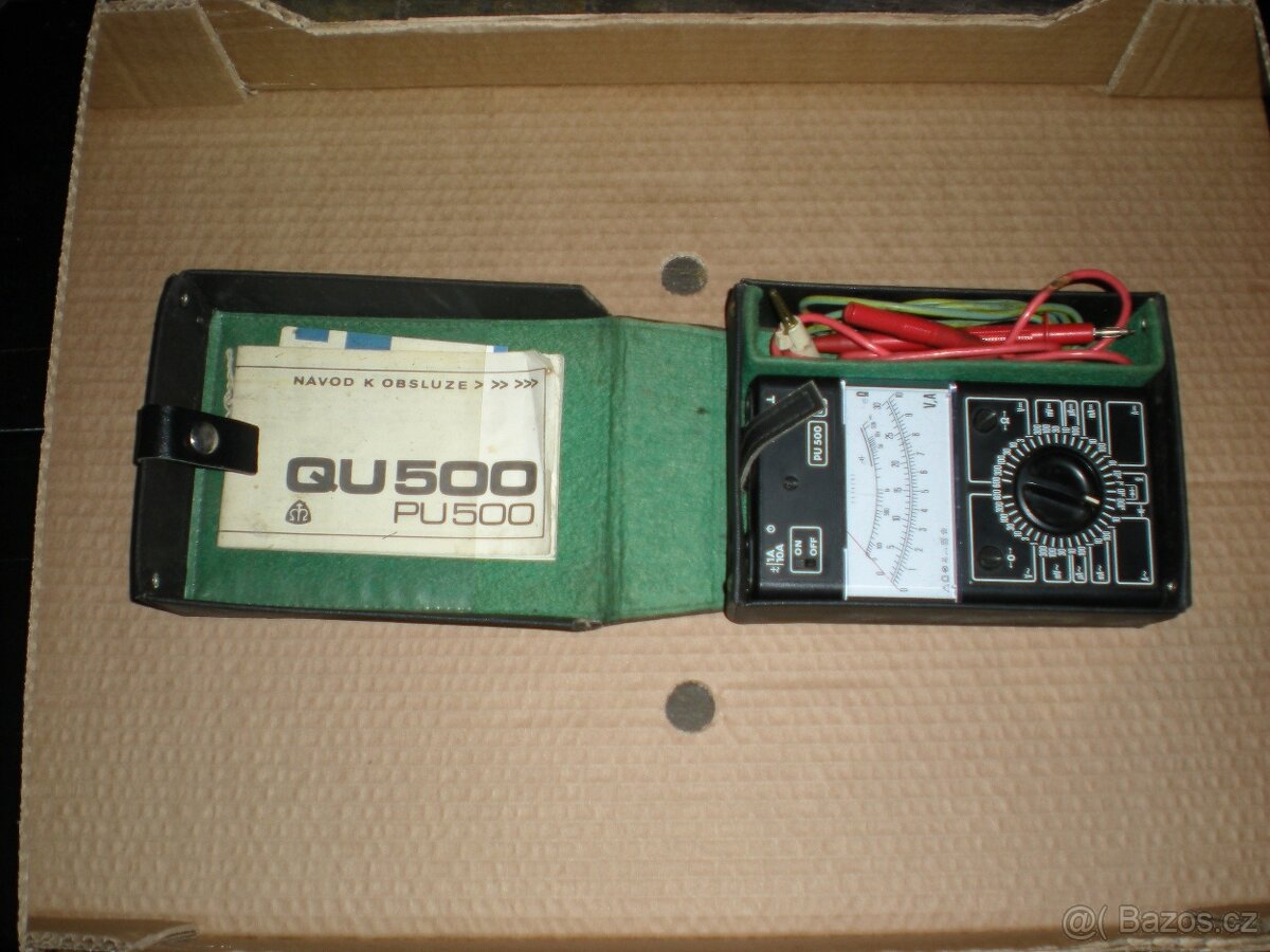 Měřící přístroj analogový PU 500