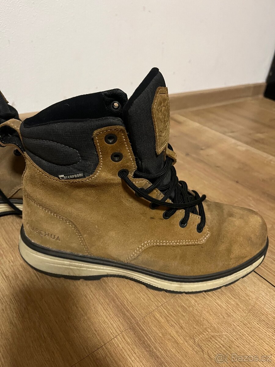 Kožené zimní boty Quechua 41