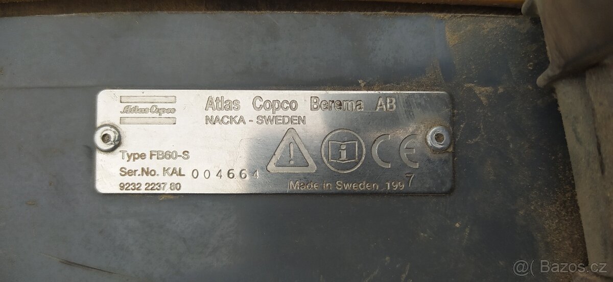 Benzínové bourací kladivo Atlas Copco FB60-S