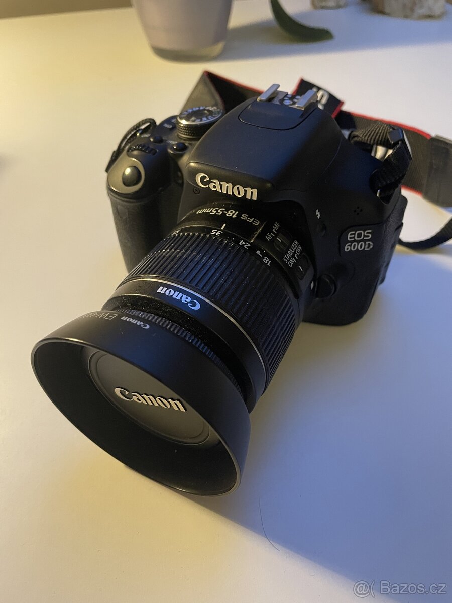 Digitální zrcadlovka Canon EOS 600D + 18-55 EF-S IS II