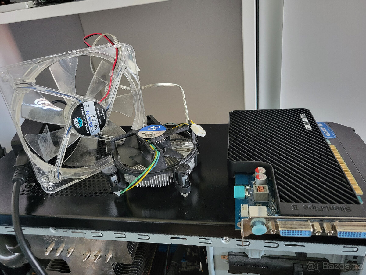 geforce 8600gt , chladic na cpu