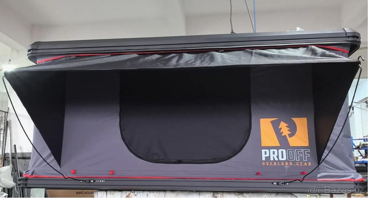 Střešní stan na auto celohliníkový  PROOFF R01 s montáží
