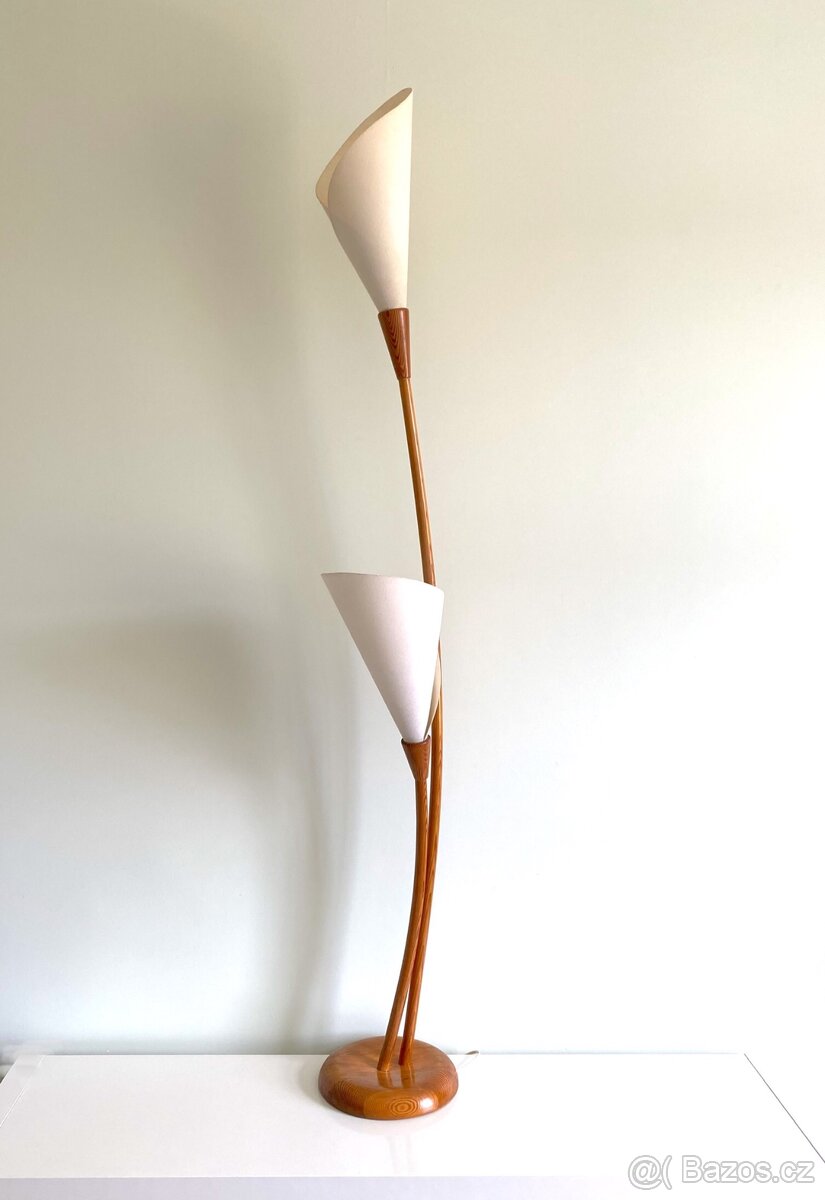 Retro stojací lampa ve stylu Brusel, Německo