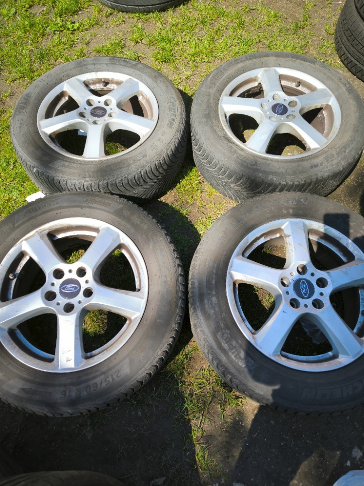 4x alu (5x108) zimní pneu michelin 215/60 r16
