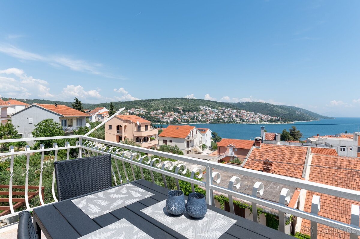 ☀Trogir/Ciovo(HR)-Zariadený 3 izbový apartmán za super cenu