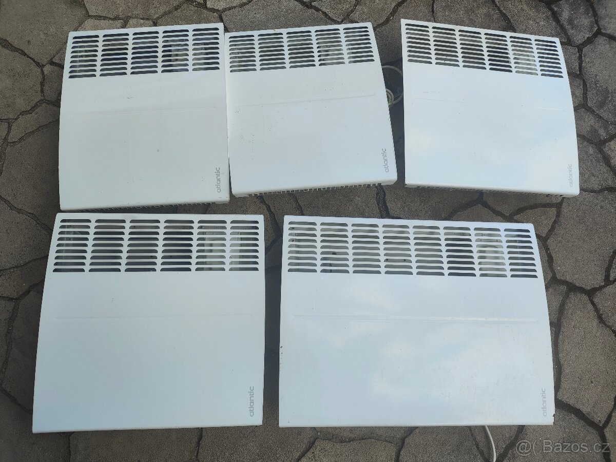 Prodám 5 kusů elektrických radiátorů