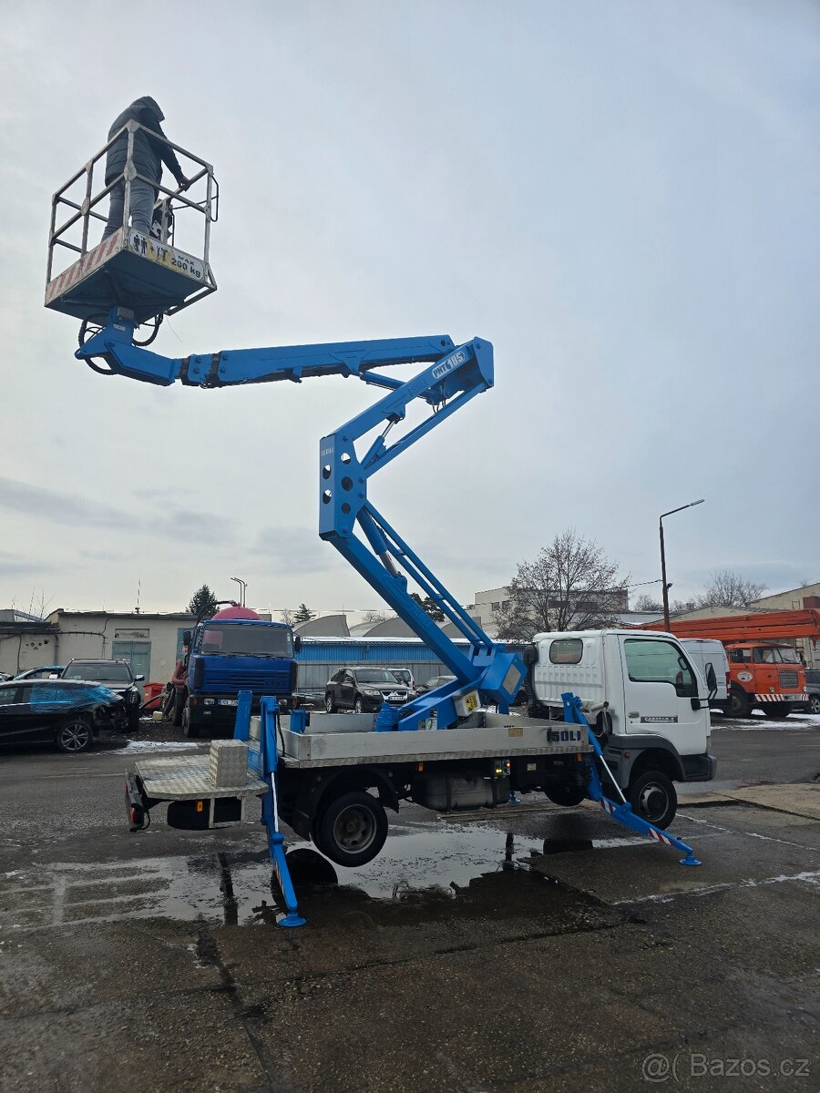 Nissan CabStar montážní plošina ✅ 18,5 Metru do 3,5tuny