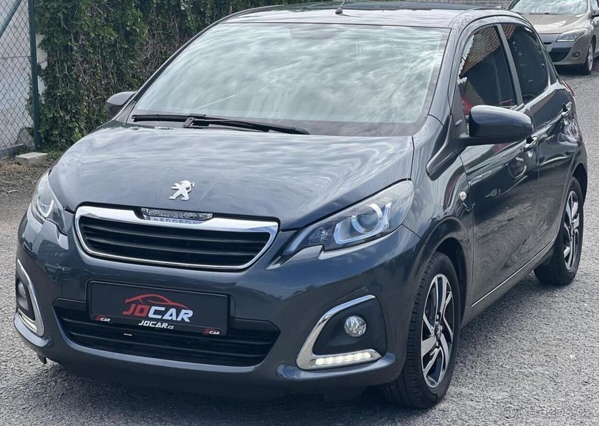 Peugeot 108 1.0i KLIMATIZACE TEMPOMAT ALU manuál 51 kw