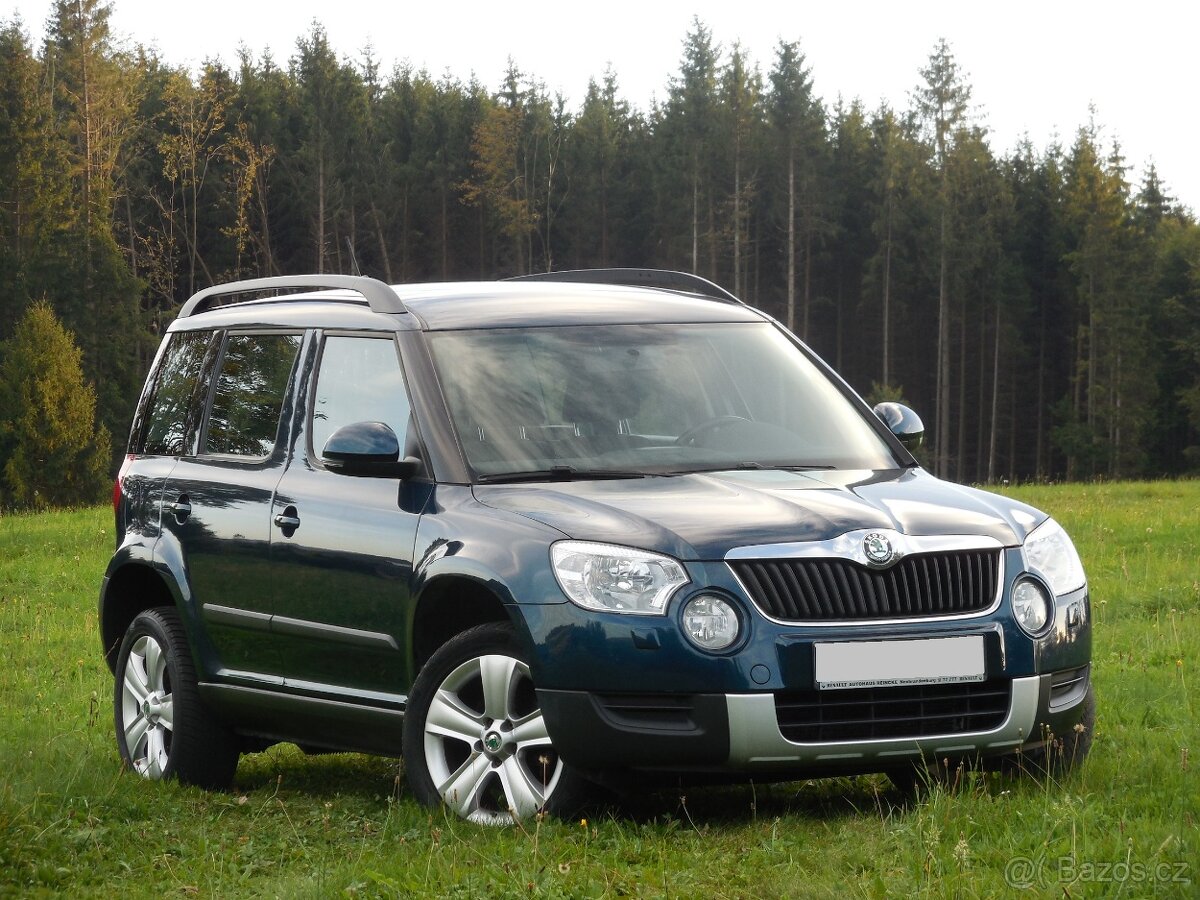 ŠKODA YETI 4X4 2.0 TDI ROK 6/2013 SERVIS UDRŽOVANÁ