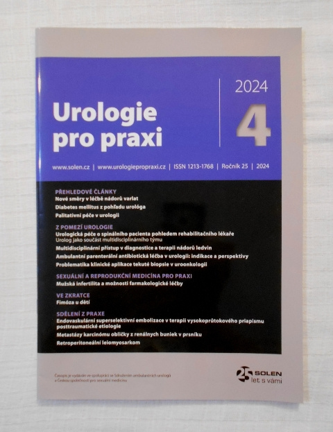 Časopis Urologie pro praxi 4 / 2024