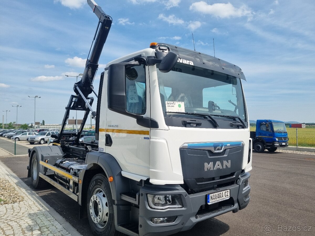 NOVÝ MAN TGM 18.290 NOSIČ KONTEJNERU HÁK 1.000 AŽ 1.570 MM