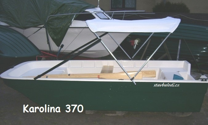 Rybářský člun, loď, veslice Karolina 370