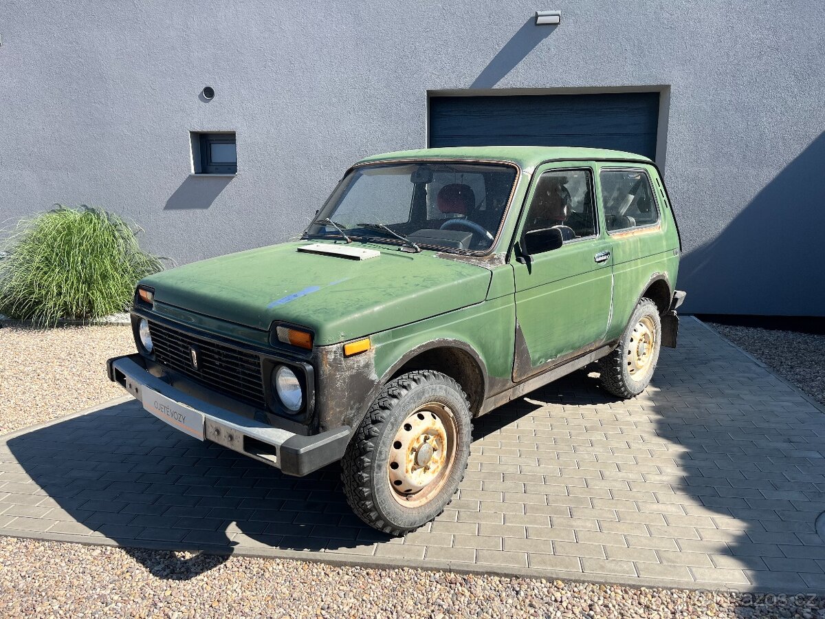 Lada Niva 1.7i 59KW 4x4, Tažné zařízení, Eko daň zaplacena