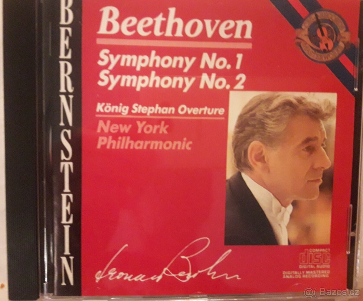 CD Beethoven - Symphony No.1 and No.2