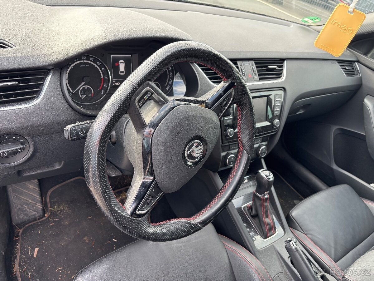 Octavia RS 135 kw 6 kvalt dsg kombi odpoctove