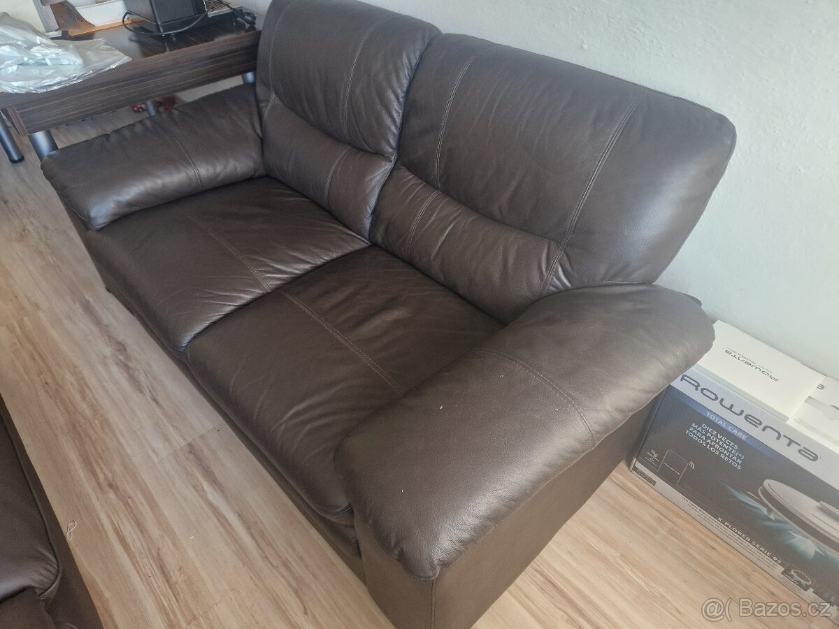 Kožená sedačka