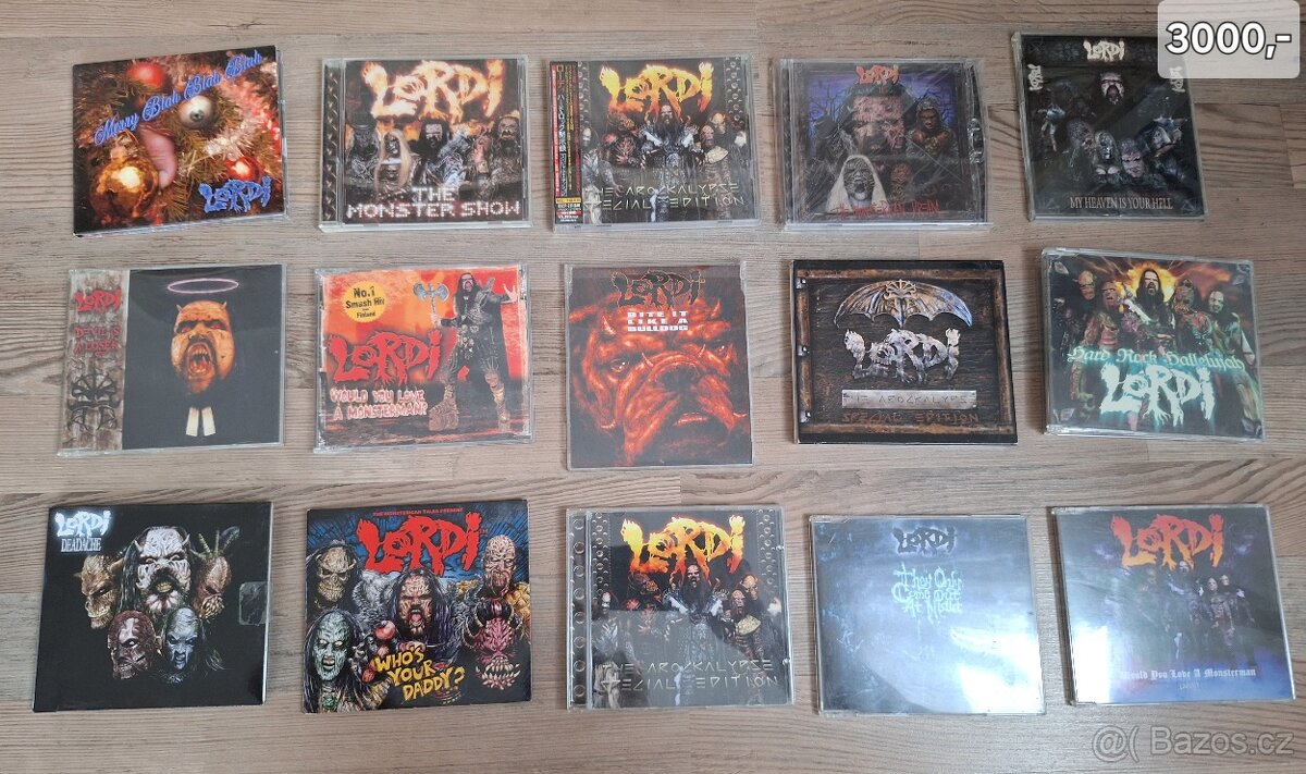 CD, LP, DVD  Lordi