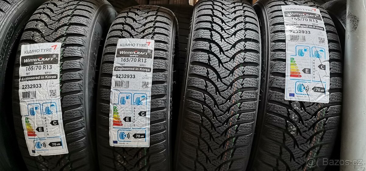 Nové zimní KUMHO 165/70R13
