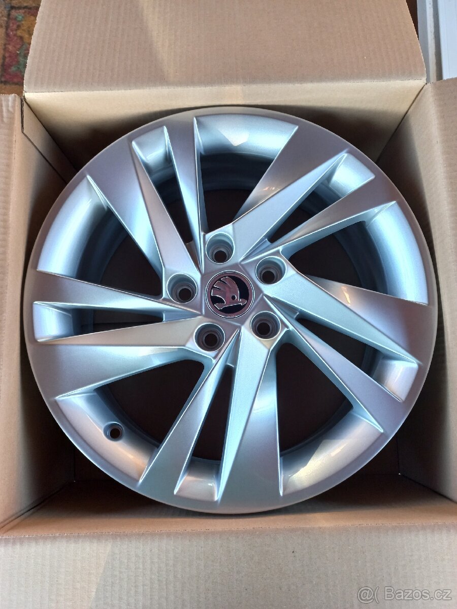 NOVÉ originální ALU disky 17" Škoda Octavia IV
