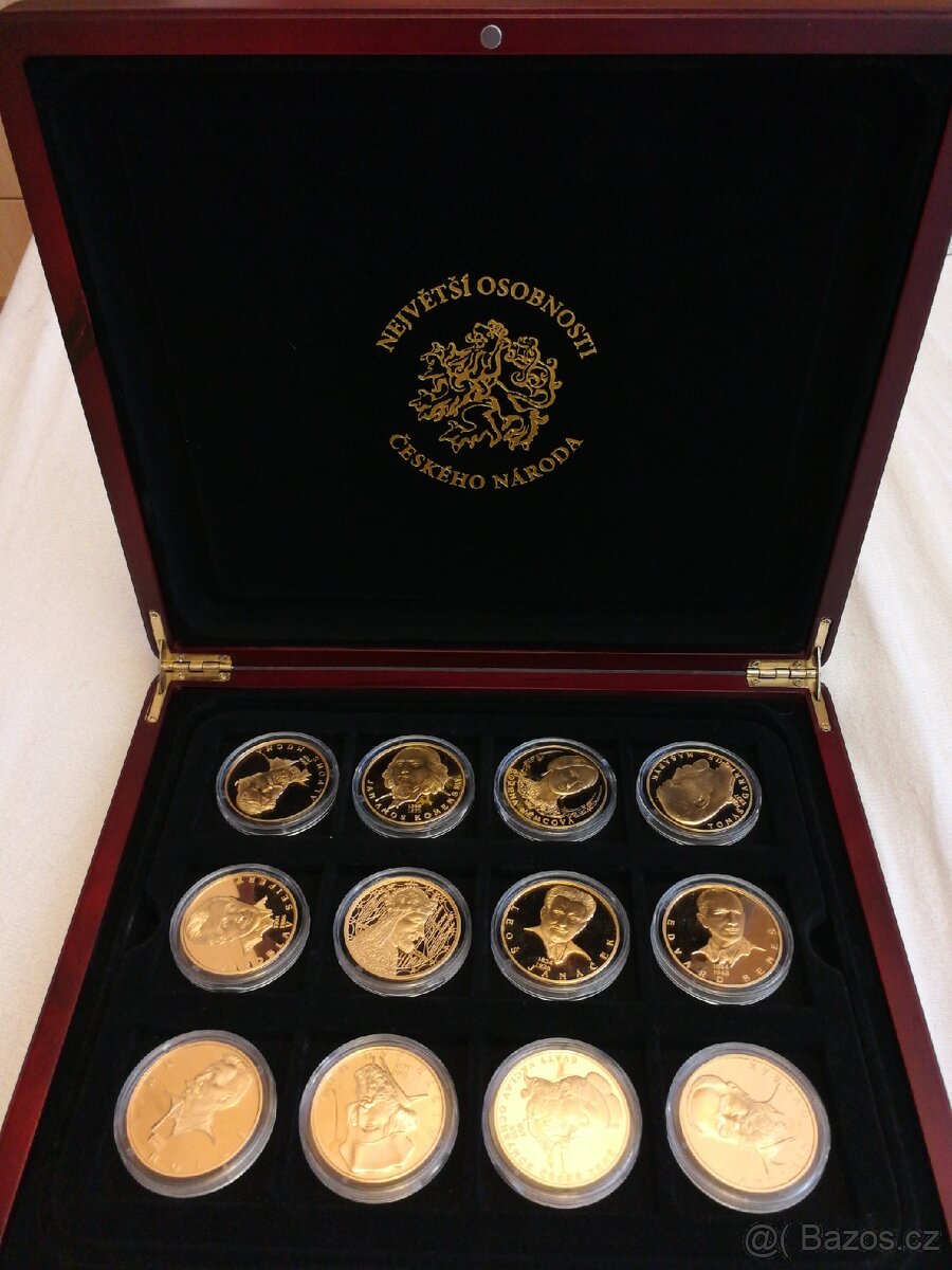 Velké osobnosti českého národa - pamětní medaile