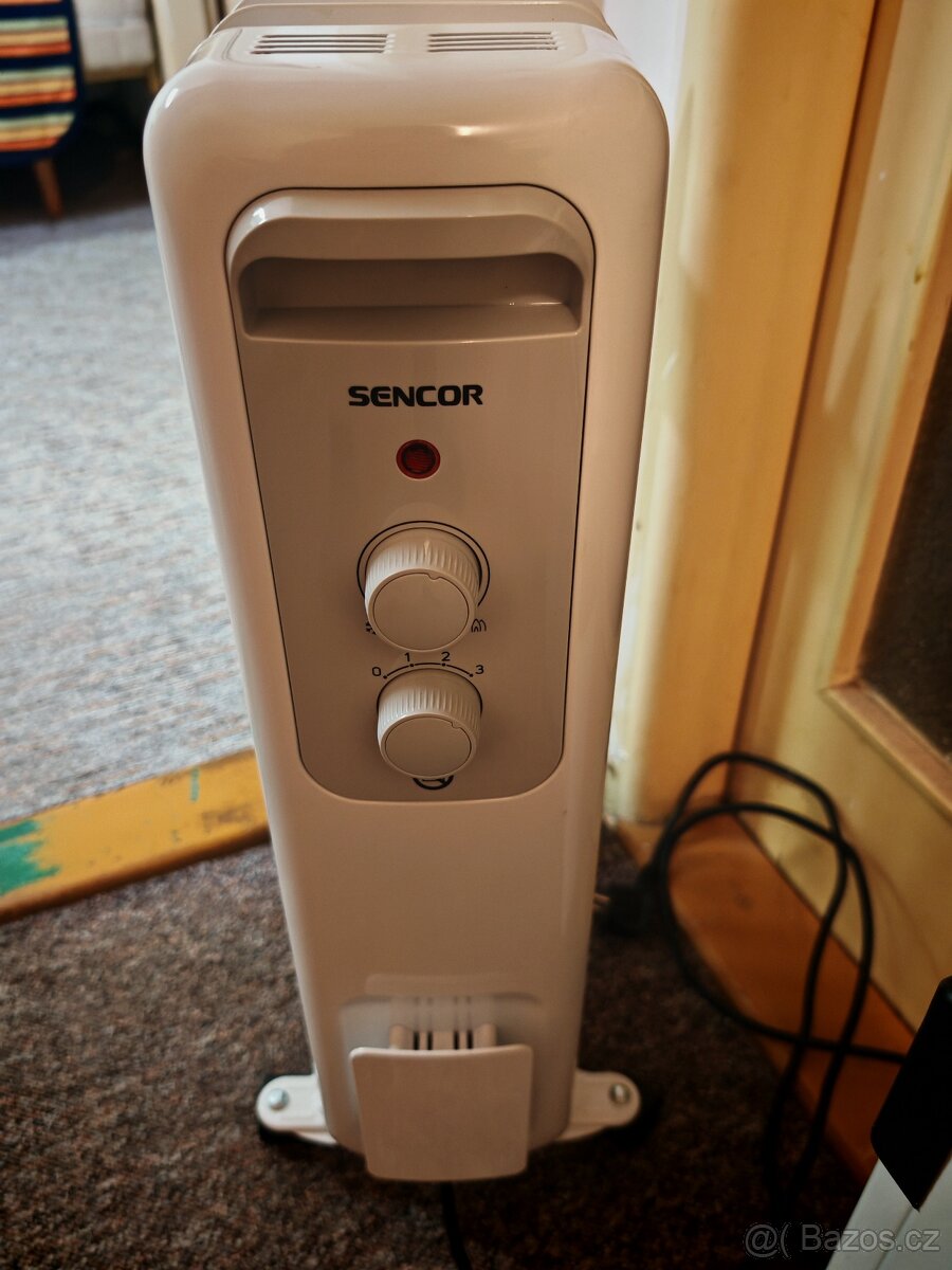 Elektrické topení SENCOR (radiátor + konvektor)
