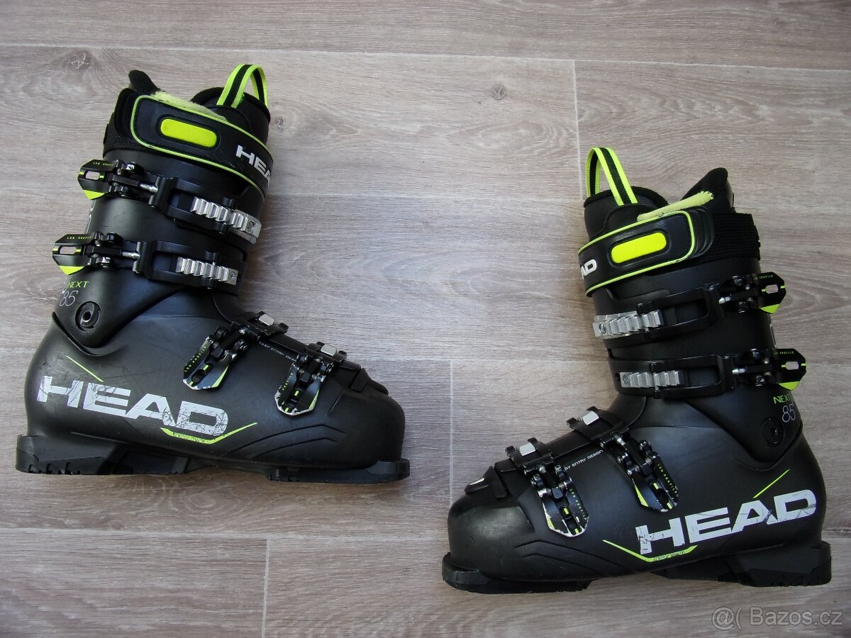 lyžáky 44, lyžařské boty 44, 28,5 cm, Head 85