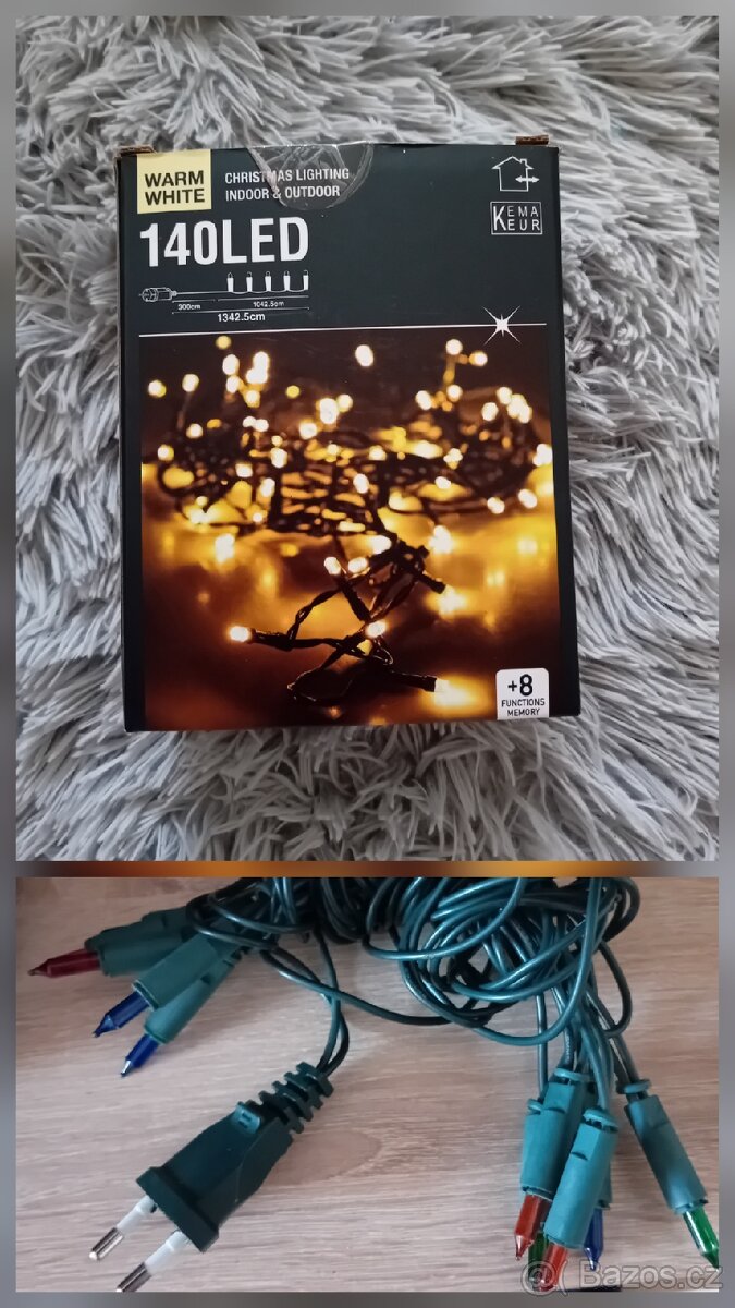 Světelný řetěz na stromecek