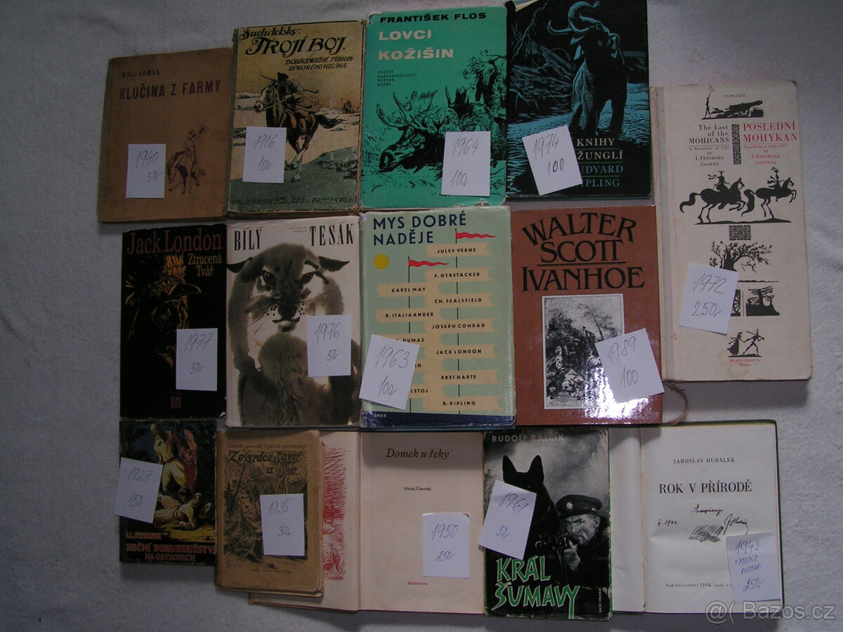 Staré dobrodružné knihy