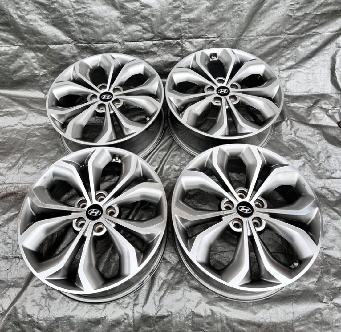 5x114,3 R19 originál disky Hyundai Santafe + senzory
