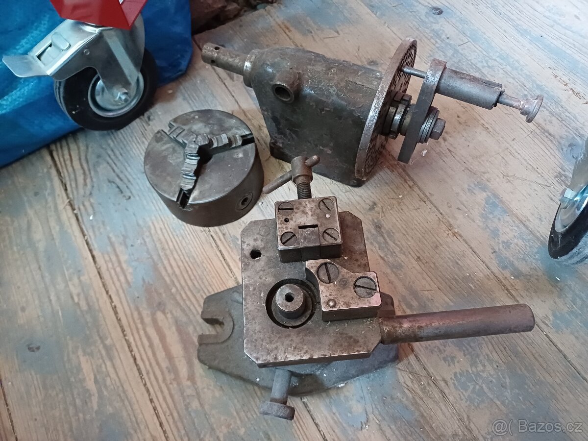 Soustruh,Dělička,sklíčidlo,Pozůstalost,sběratelsví