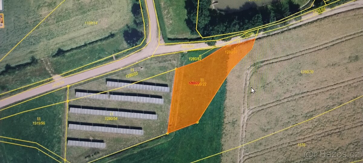 pozemek Usti nad Orlici 1034m2