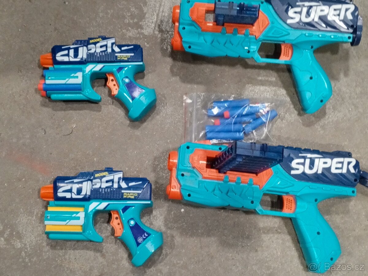 Nerf-dětské pistole