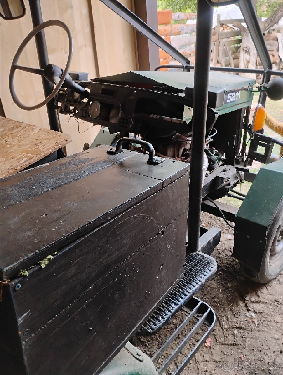 Malotraktor domácí výroby