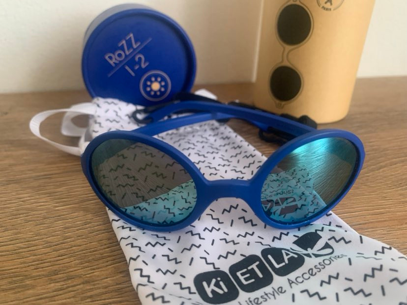 KiETLA - Sluneční brýle RoZZ 1-2 roky - Reflex Blue