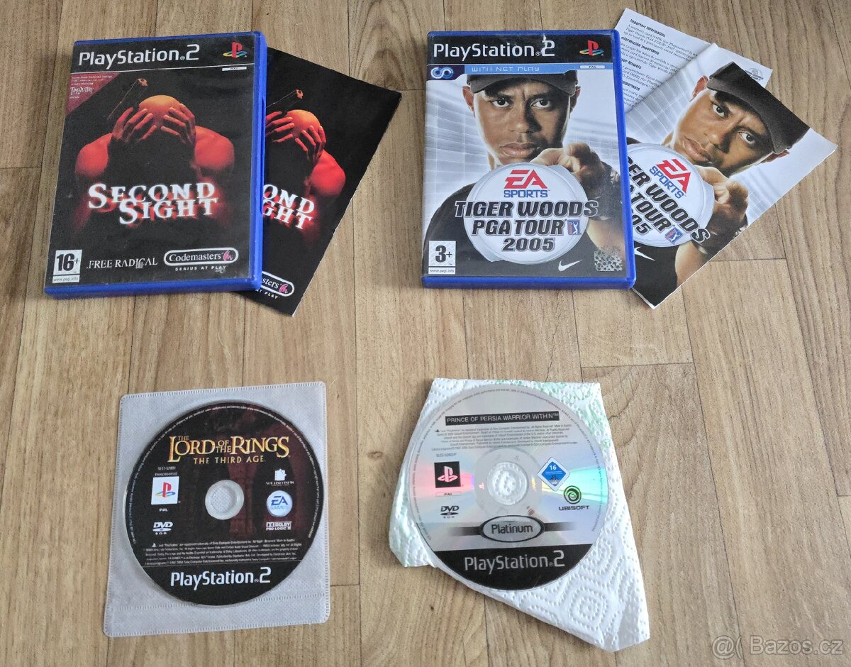 Prodám hry na Playstation 2