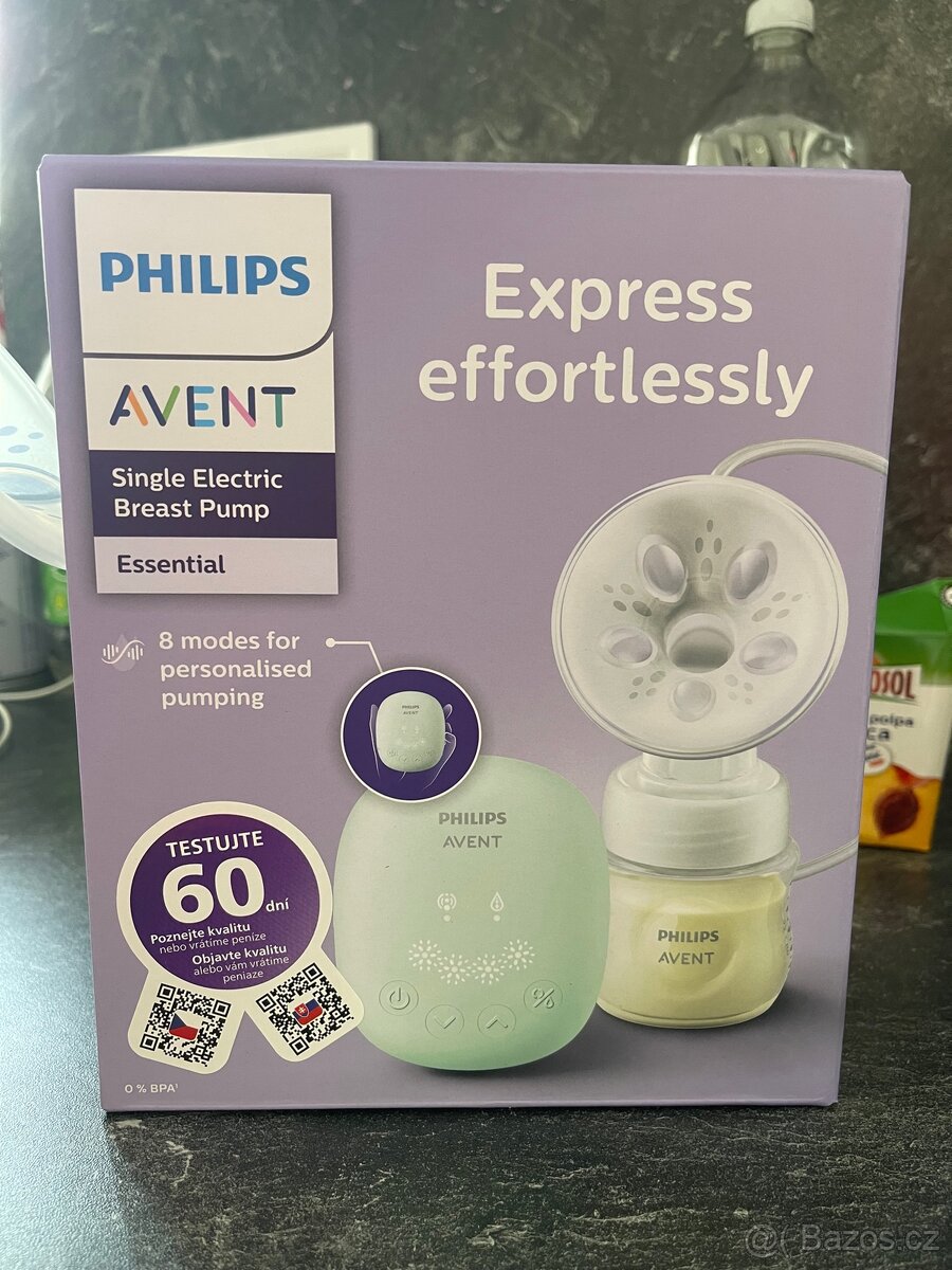 Elektronická odsávačka mléka
