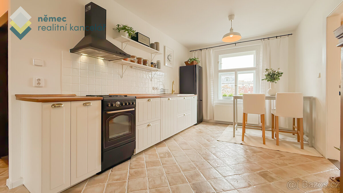 Prodej, stylový byt 3+1, 106 m², Praha 8 - Libeň