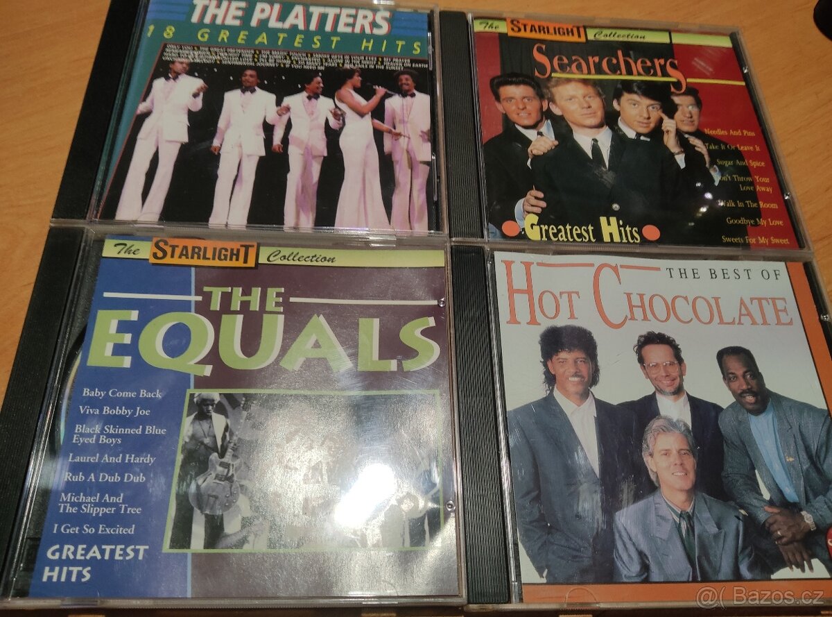 Cd - The Best - Platters , Searchers , Equals , Hot Chocolat