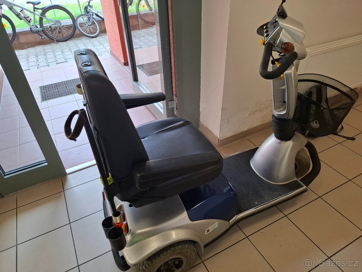 Elektrická tříkolka pro důchodce