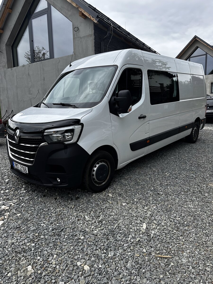 RENAULT MASTER 2021,2.3TDI,150HP,6 MÍST,95.000KM,ČR,KLIMA