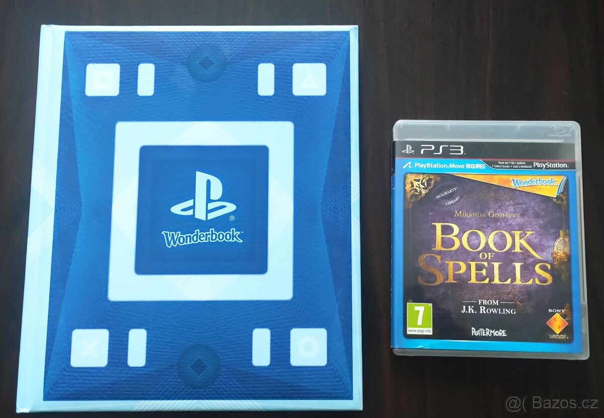 PS3 Book of Spells + Wonder Book