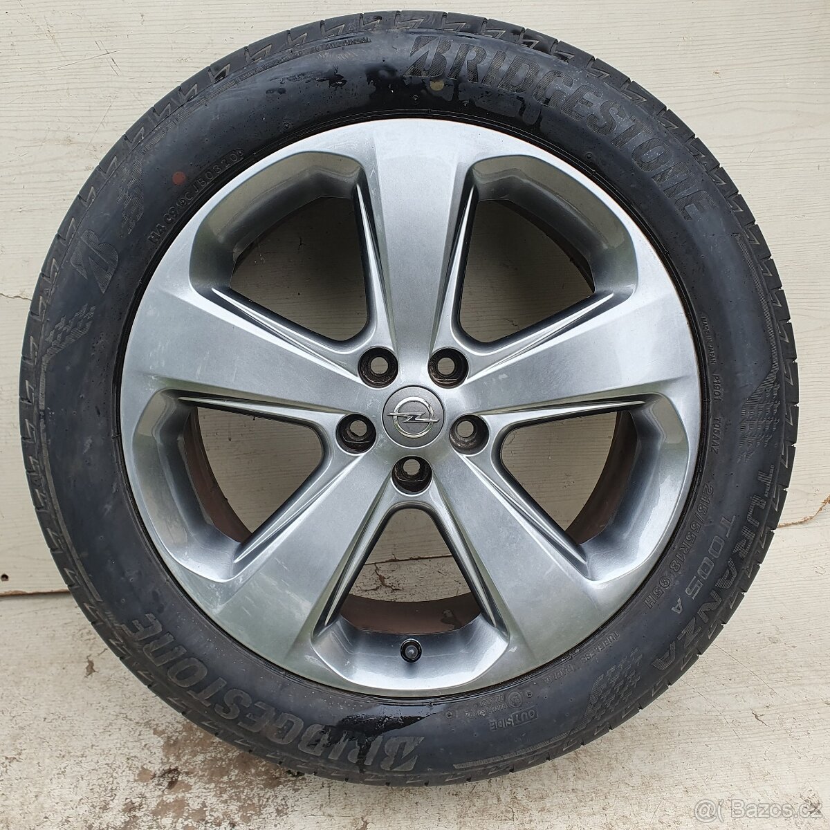 Opel Mokka 18" 5x105, letní Bridgestone 215/55R18